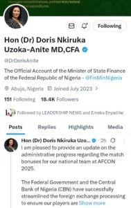 AFCON 2025: FG ta wanke Super Eagles kudaden alawus, ba tare da bata lokaci ba.