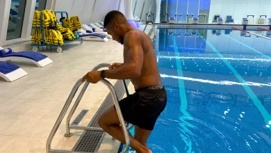 Anthony Joshua ya dawo dakin motsa jiki kwanaki 19 bayan hatsarin