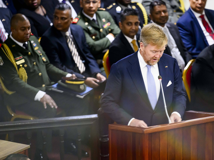 El rey de Holanda prometió no olvidar la historia de la esclavitud en las colonias holandesas