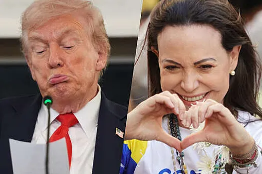 Trump se reúne con el líder opositor venezolano Machado en la Casa Blanca