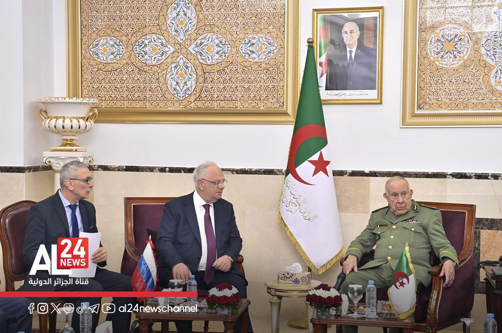Algeria : Army General Saïd Chanegriha Recieves Russian Military-Technical Cooperation Director Dmitry Shugaev