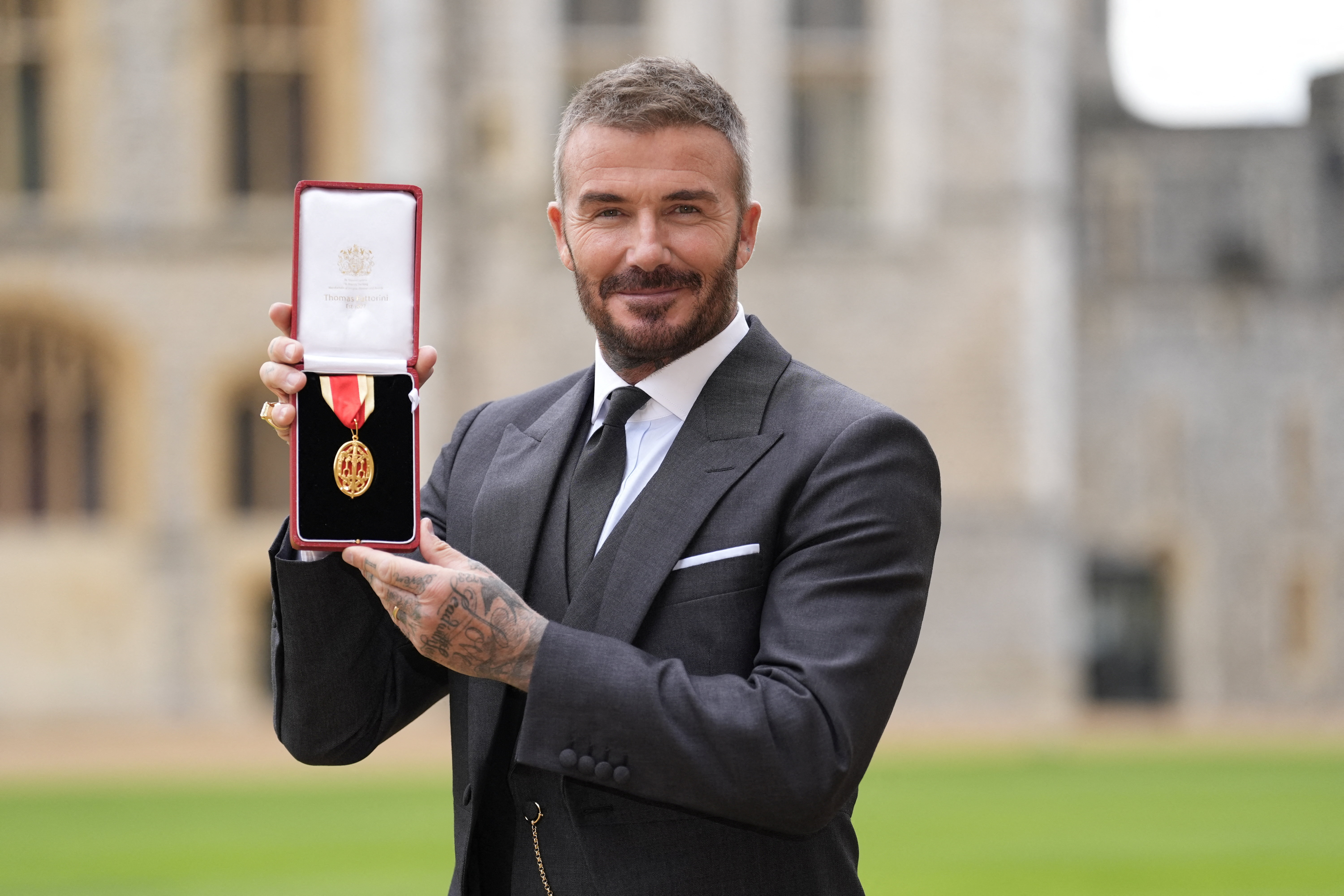 Arise, Sir David – Beckham receives knighthood Arise, Sir David – Beckham receives knighthood