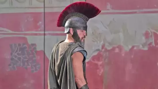 Matt Damon as Odysseus in Christopher Nolan's The Odyssey Matt Damon as Odysseus in Christopher Nolan's The Odyssey