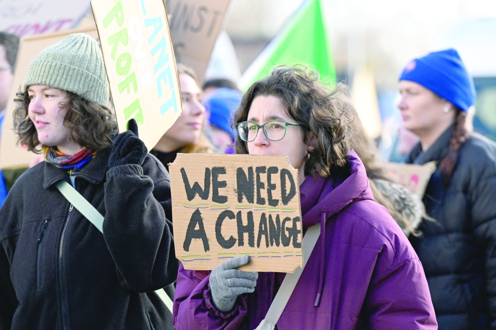 Climate protesters rally in Brazil at COP30 halfway mark