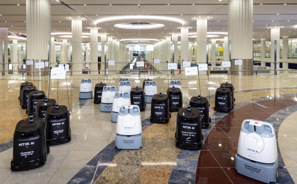 Dubai Airports roll out robotic cleaning programme
