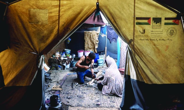 Food parcels delivered to one mn Gazans Food parcels delivered to one mn Gazans