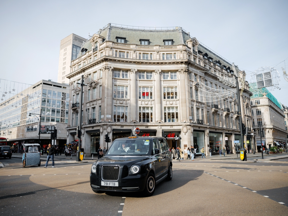 He is taking the hardest taxi test in the World