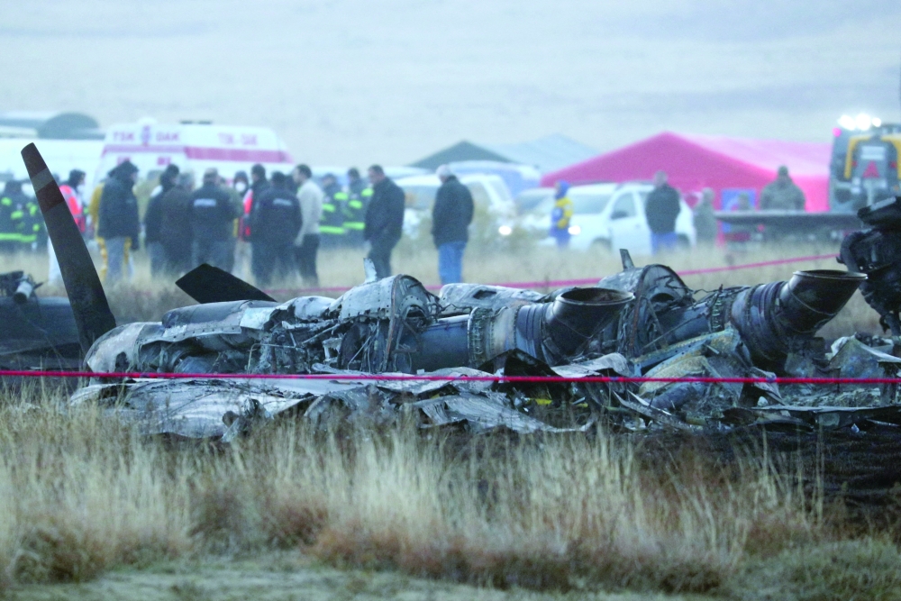 Inspections ongoing as 20 Turkish troops killed in plane crash