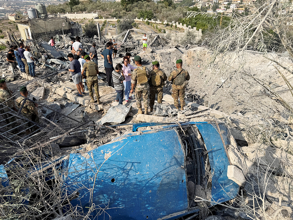 Israel launches airstrikes on south Lebanon, says it’s targeting Hezbollah Israel launches airstrikes on south Lebanon, says it’s targeting Hezbollah