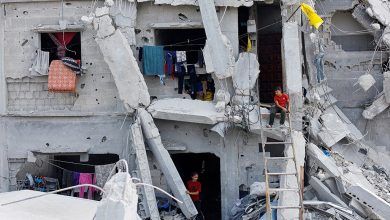 Israeli airstrikes kill 10 Palestinians in Gaza, rattling ceasefire, medics say