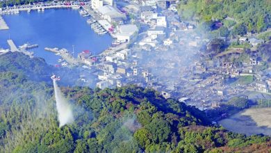 Japan’s biggest fire in 50 years ravages 170 buildings