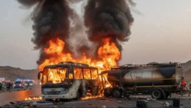 Over 40 Indians killed in Medina bus crash Over 40 Indians killed in Medina bus crash