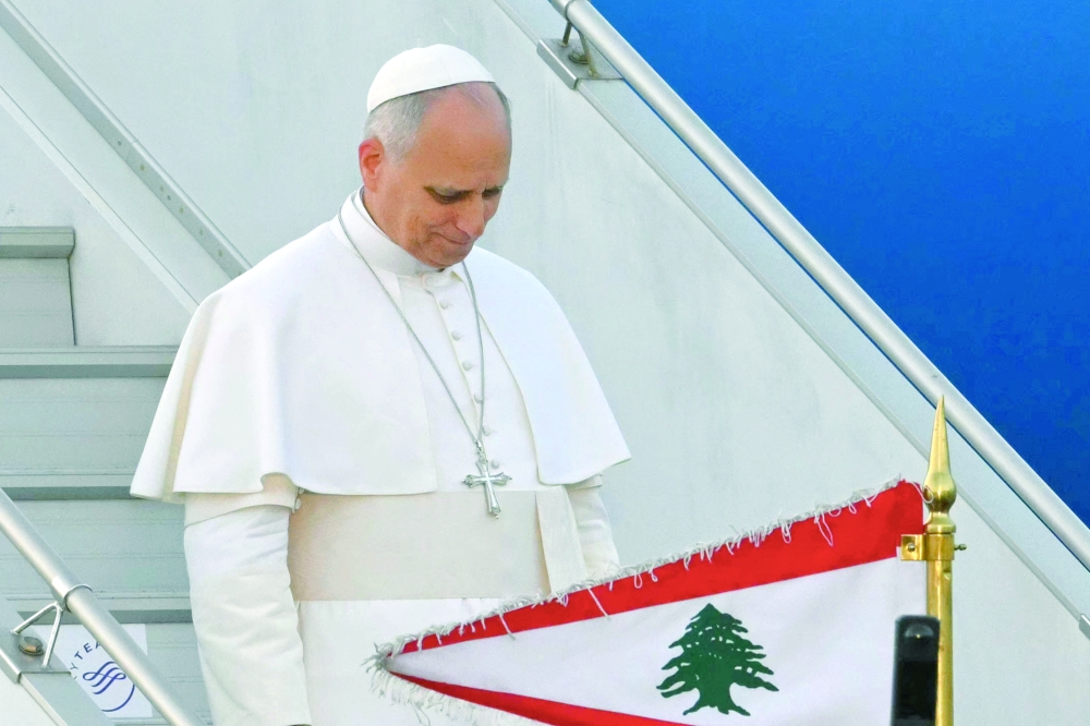 Pope Leo takes peace message to Lebanon Pope Leo takes peace message to Lebanon