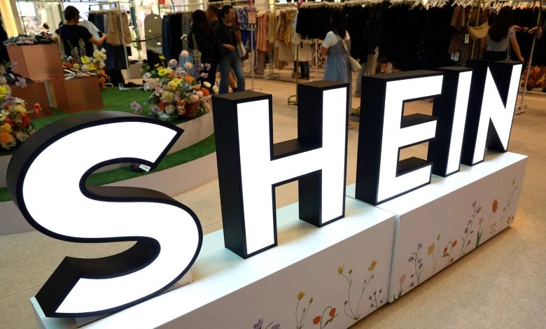 Shein opens first permanent store amid heavy police presence