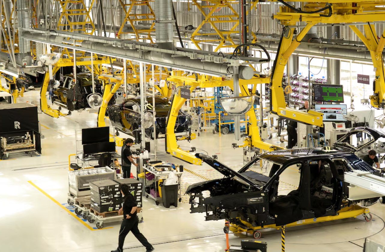 UK factory output sees sharpest fall since August 2020