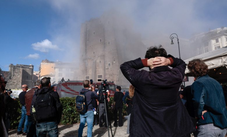 Worker trapped under collapsed medieval tower in Rome dies