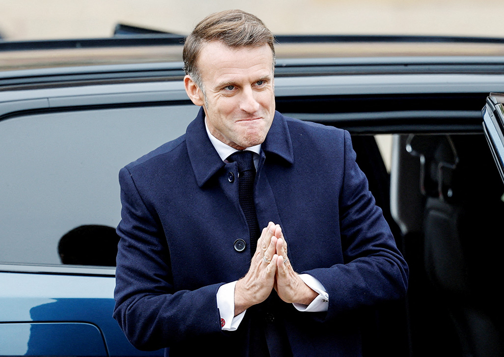 France to build new aircraft carrier, Macron tells troops based in Gulf