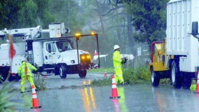 Heavy rains drench Southern California