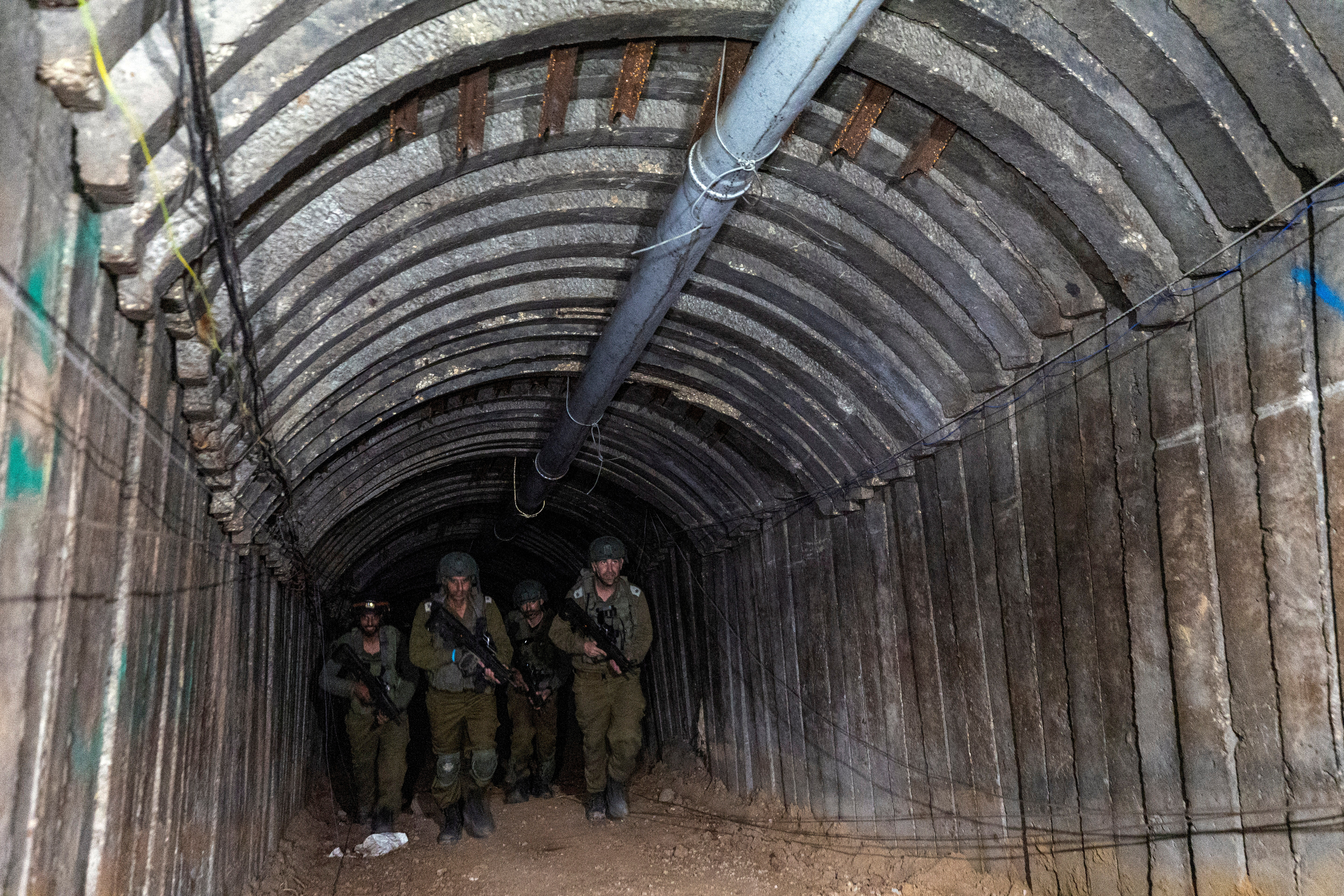 Israel says it killed around 40 Hamas militants trapped in Gaza tunnels