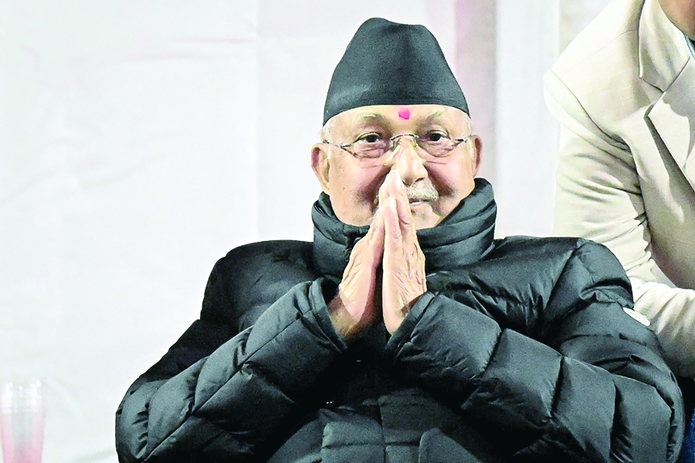 Nepal’s ousted PM re-elected as party leader Nepal’s ousted PM re-elected as party leader