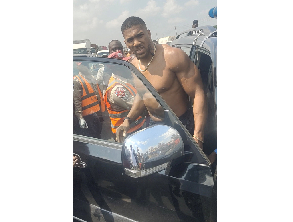 Tributes to Joshua’s friends after fatal car crash as boxer ‘stable’