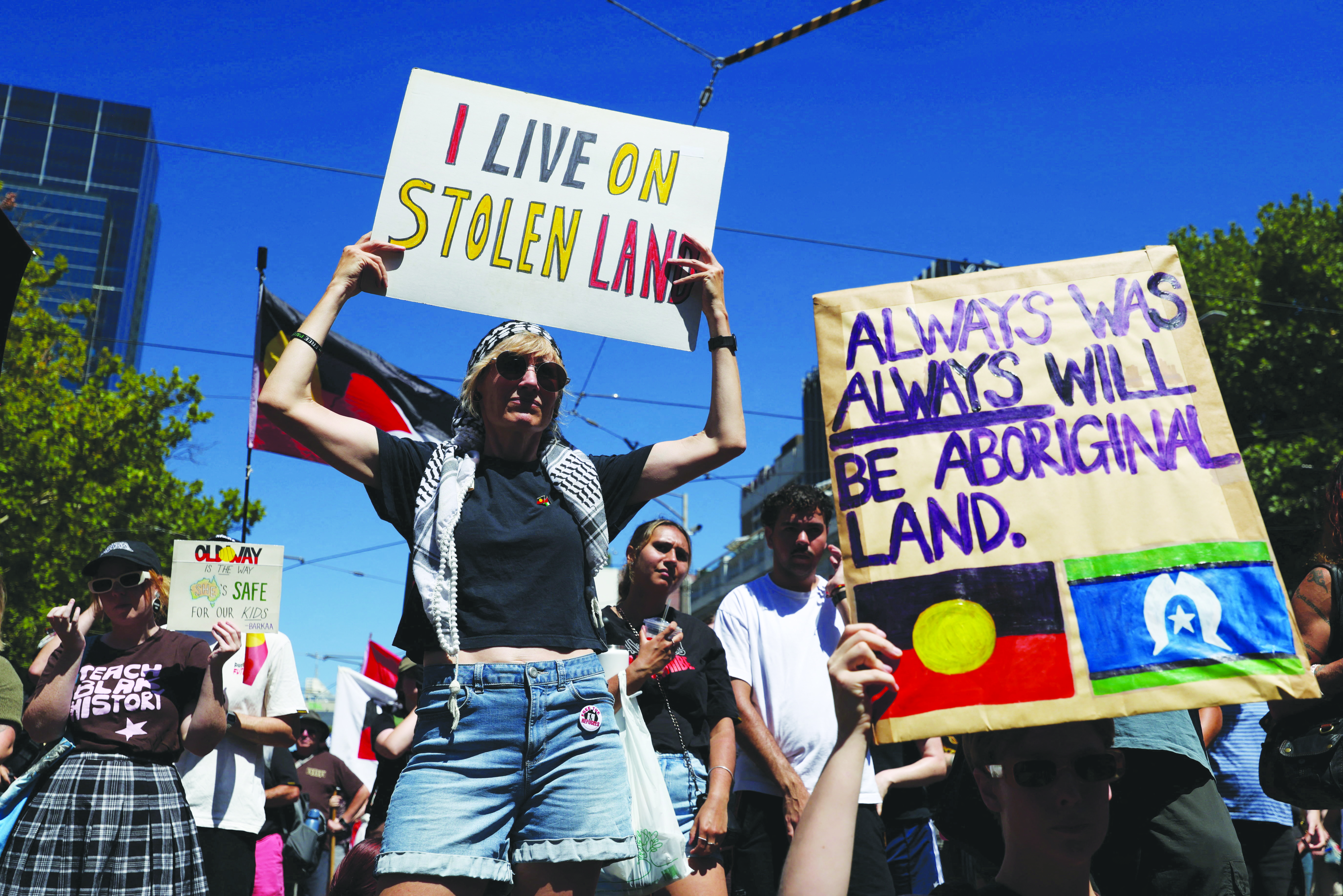 Australia Day marked by ‘Invasion’ rallies, anti-immigration protests