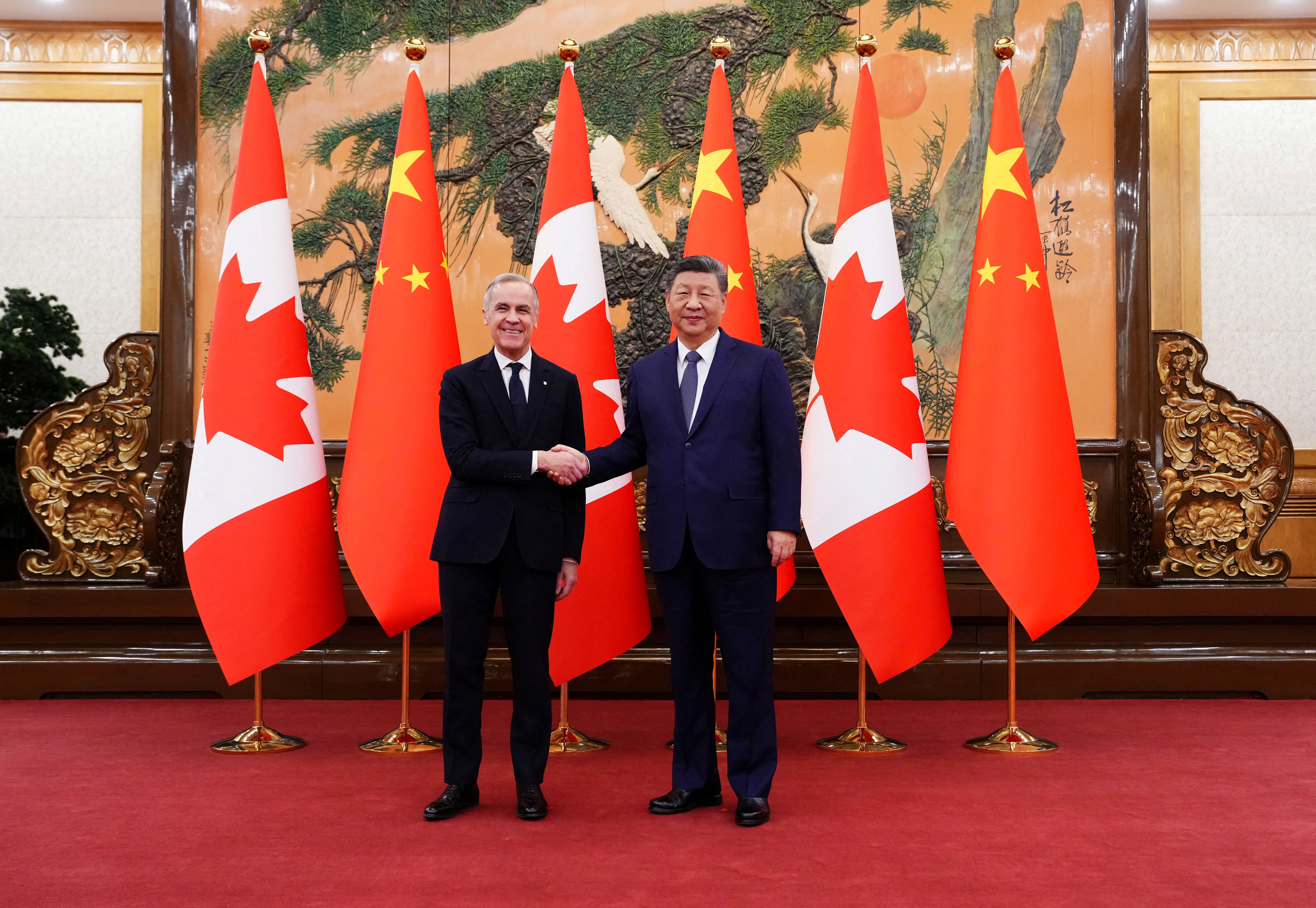 Canada, China set for ‘historic’ gains from new partnership, Carney says
