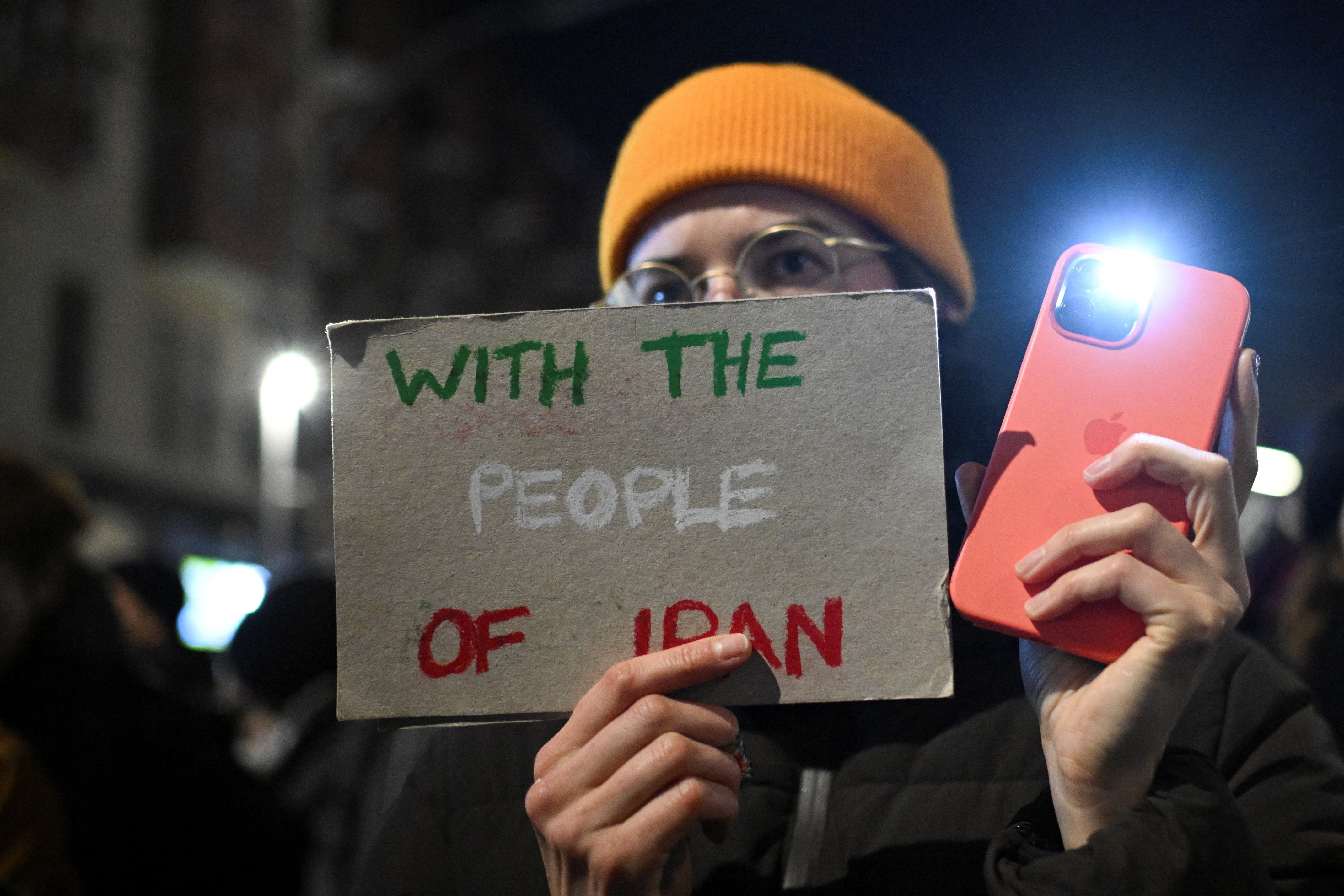 Dozens of ships anchor outside Iran’s ports as US tensions rise