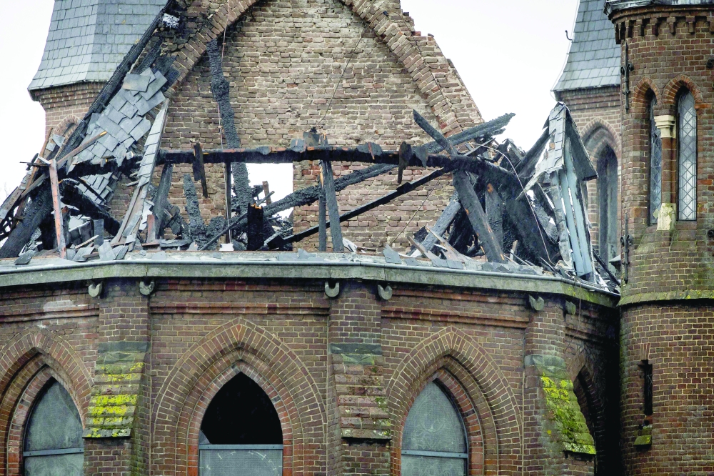 Fire ravages Amsterdam church – Oman Observer