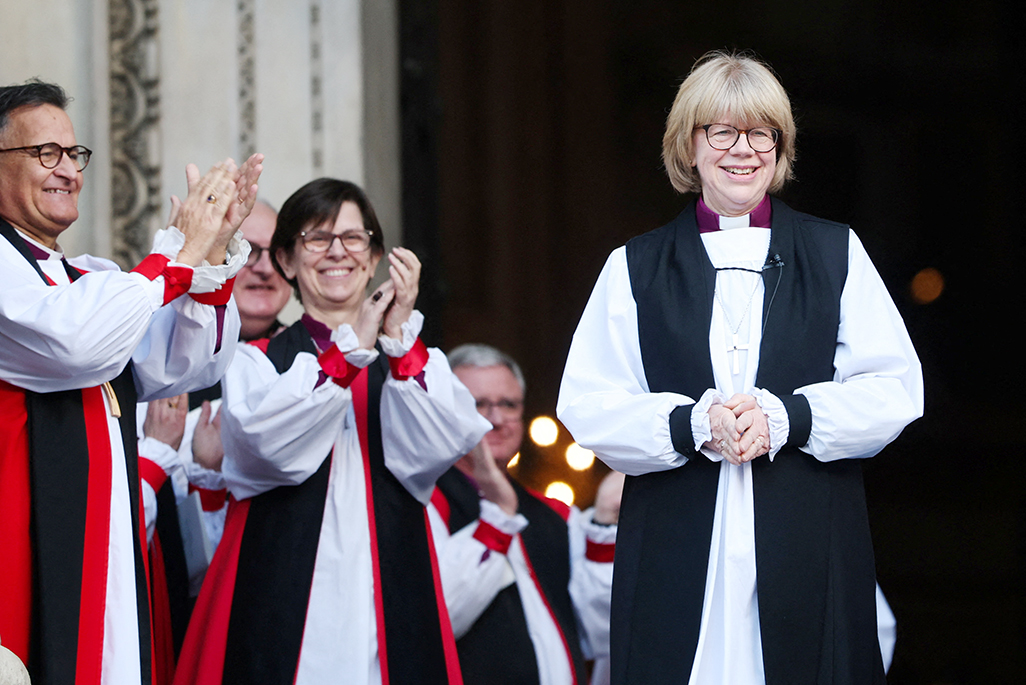 First female leader of Church of England confirmed in ancient ceremony First female leader of Church of England confirmed in ancient ceremony