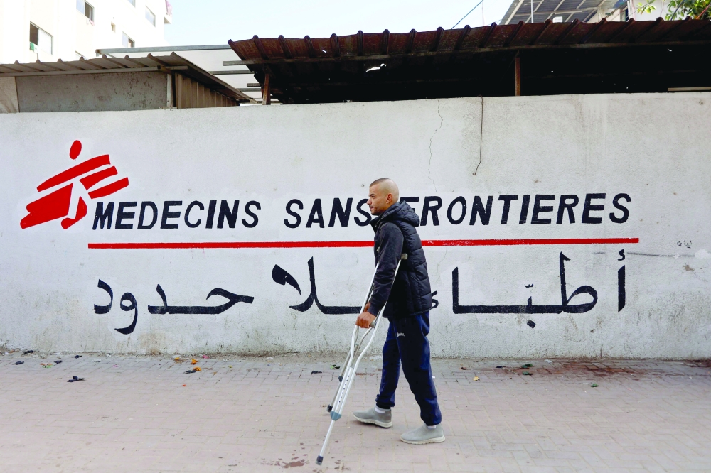 MSF says it may have to halt Gaza operations