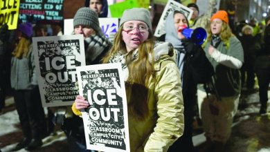 Minneapolis sets national stagefor protests Minneapolis sets national stagefor protests