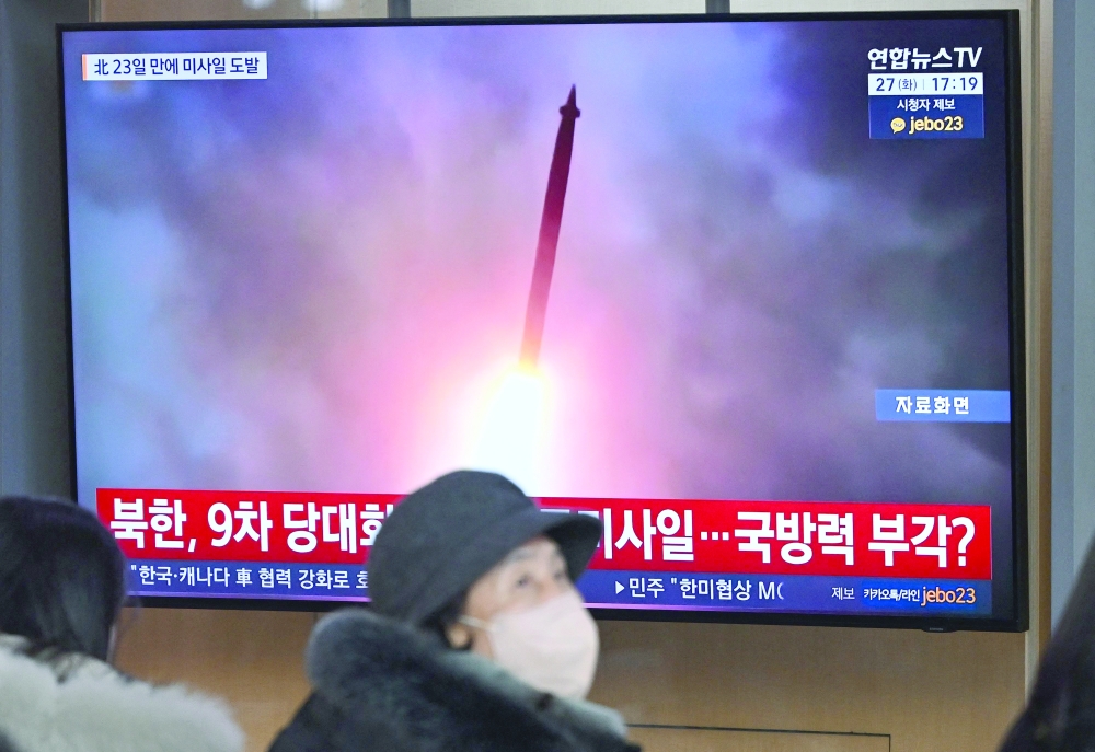 North Korea fires missiles towards Sea of Japan