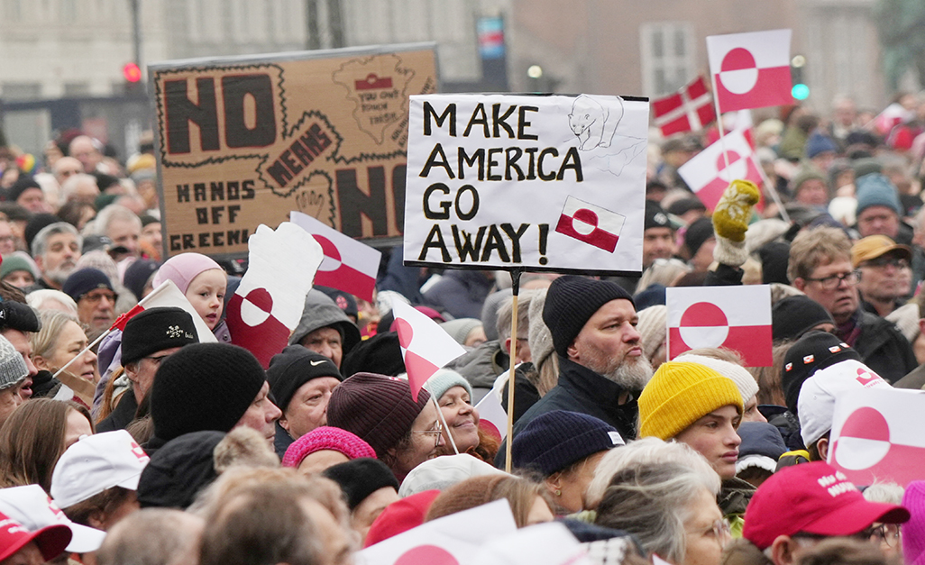 Protesters rally in Denmark and Greenland against Trump annexation threat