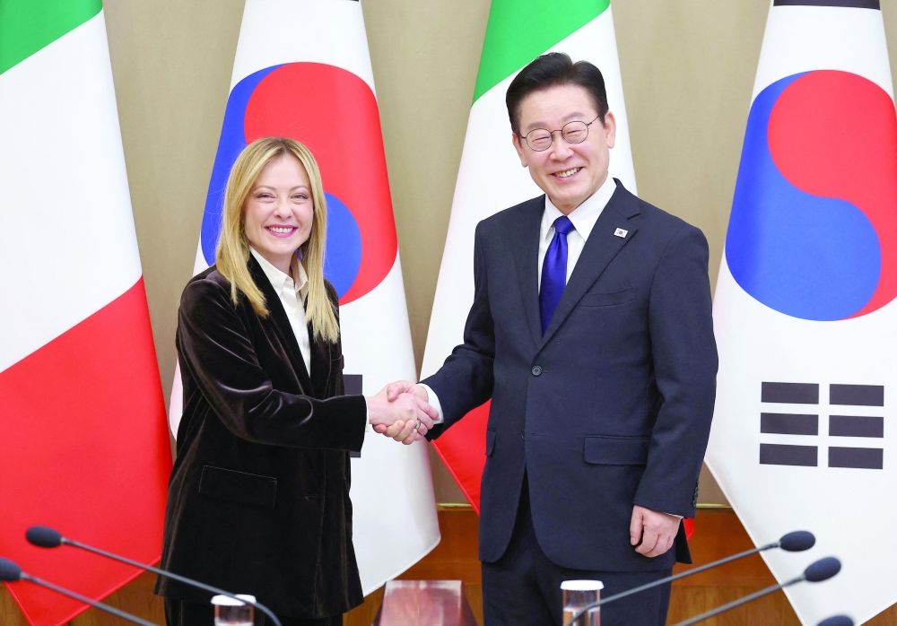 South Korea, Italy agree to deepen cooperation