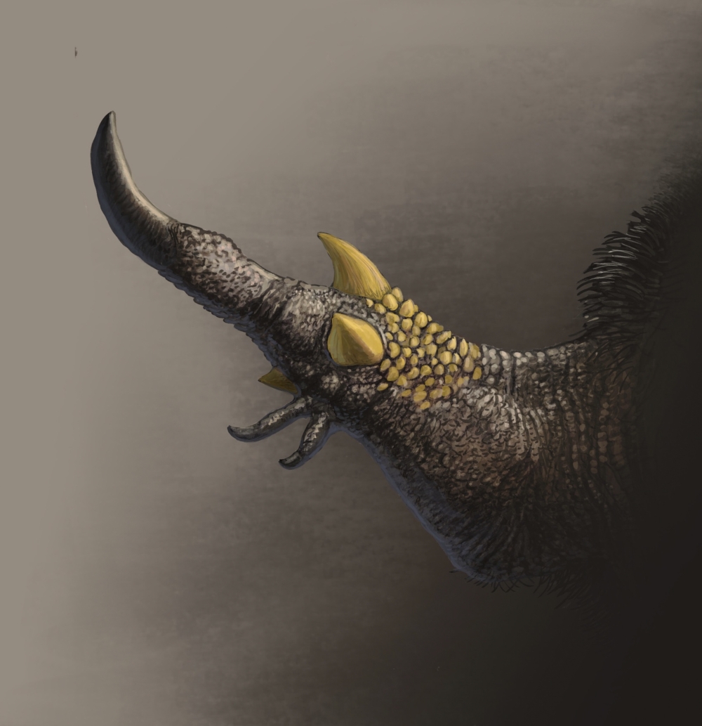 This dinosaur really knew how to get a grip