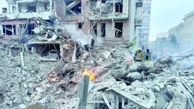 Ukraine’s allies in Kyiv for talks on plan to end war