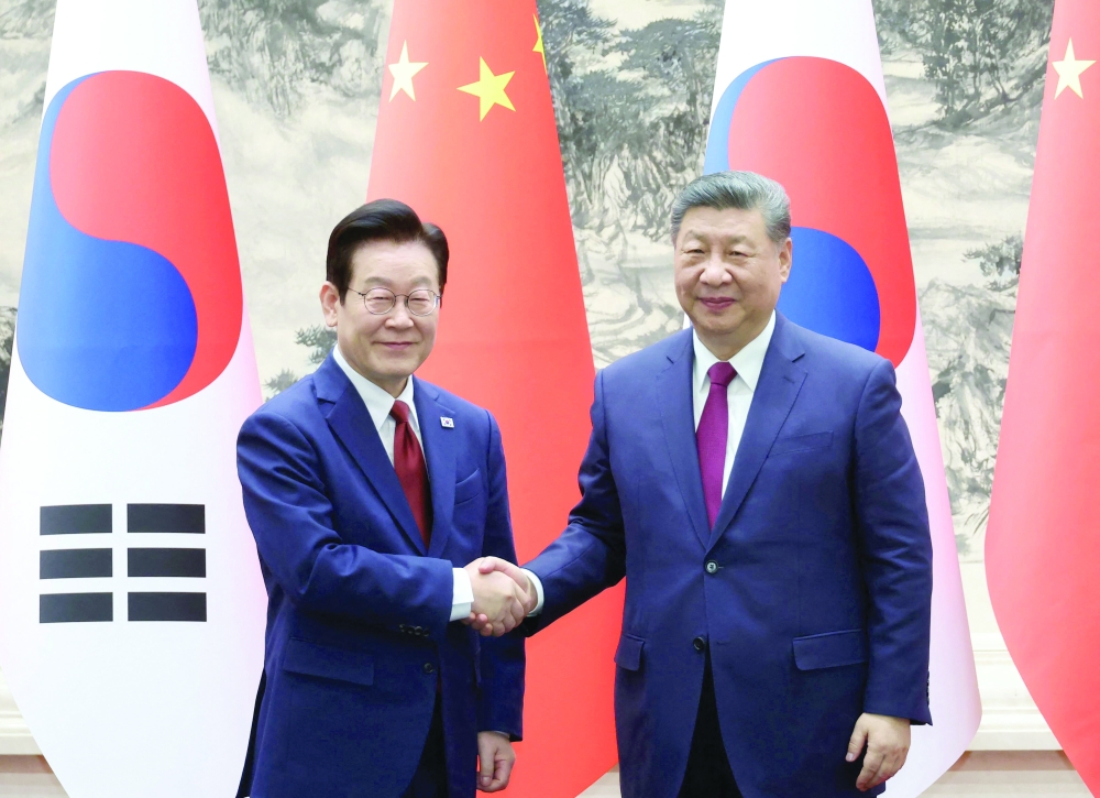 Xi urges S Korea’s Lee to make ‘right choices’