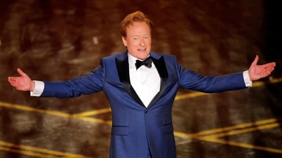 Host Conan O'Brien speaks onstage during the Oscars show at the 98th Academy Awards in Hollywood, Los Angeles, California, U.S., March 15, 2026. REUTERS/Mike Blake     TPX IMAGES OF THE DAY (REUTERS)