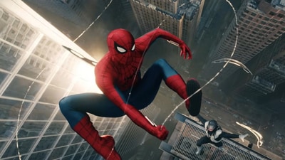 Tom Holland in a still from the Spider-Man Brand New Day trailer.