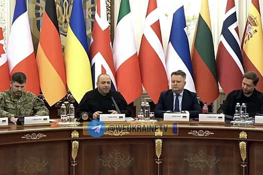 Liderzy w Paryżu "koalicja chętnych" omówi rozmieszczenie wojsk na Ukrainie