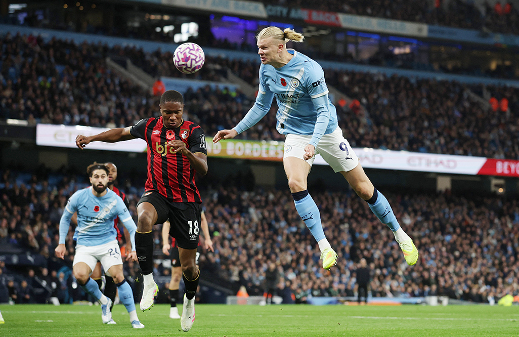 City’s Haaland concentrating on team success rather than scoring records