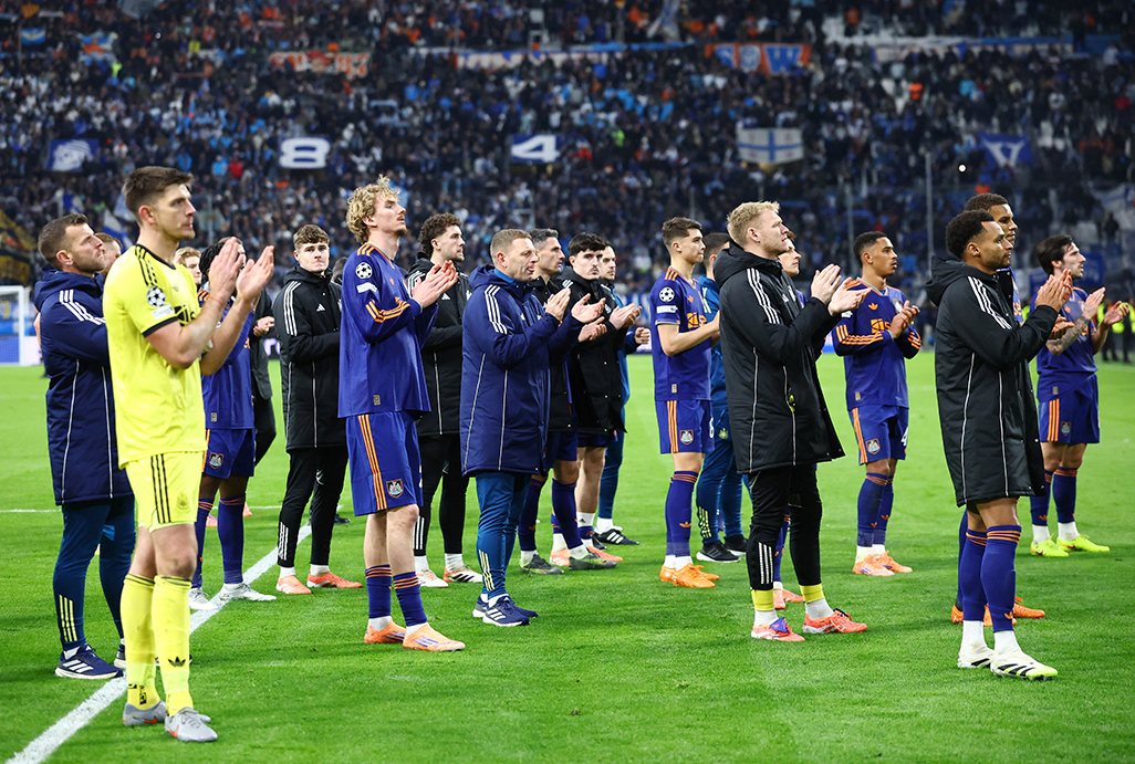 Newcastle say French police assaulted their fans after loss at Marseille