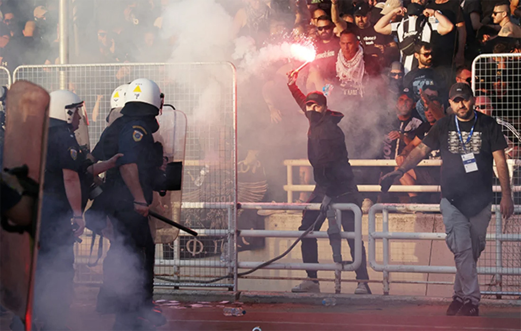 One man killed on Greek island of Evia, police probe football violence