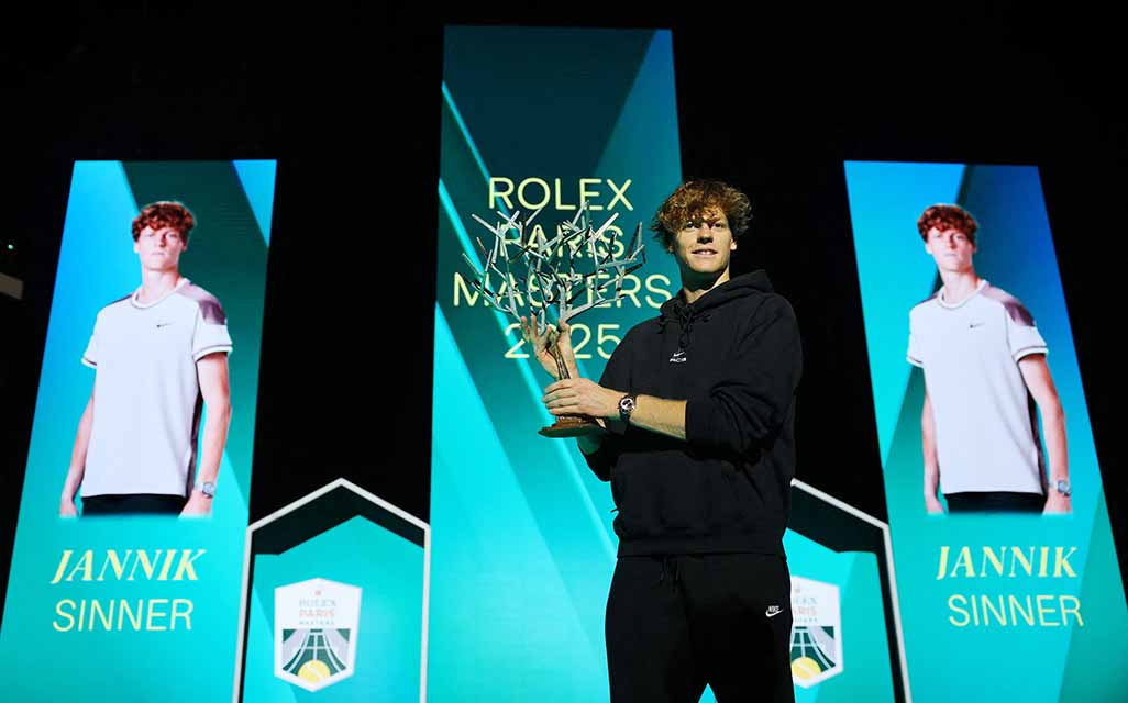 Sinner wins Paris Masters to reclaim world number one ranking