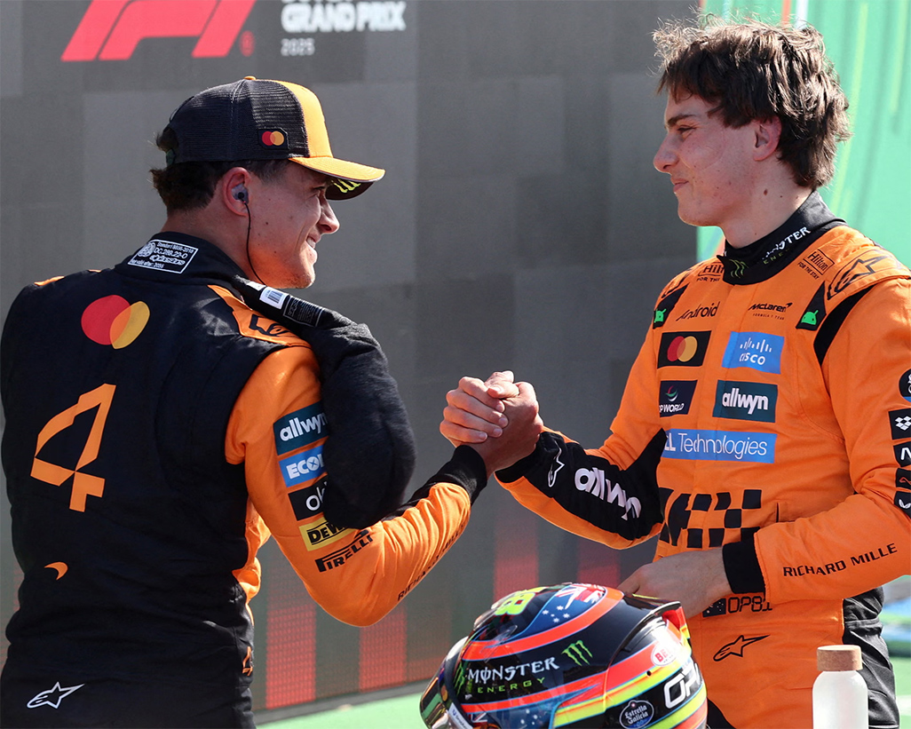 Verstappen primed as McLaren duel resumes in Brazil Verstappen primed as McLaren duel resumes in Brazil