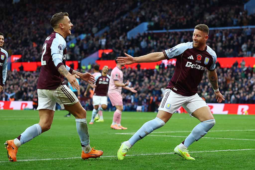 Villa on the rise after thrashing Bournemouth, Newcastle lose at Brentford