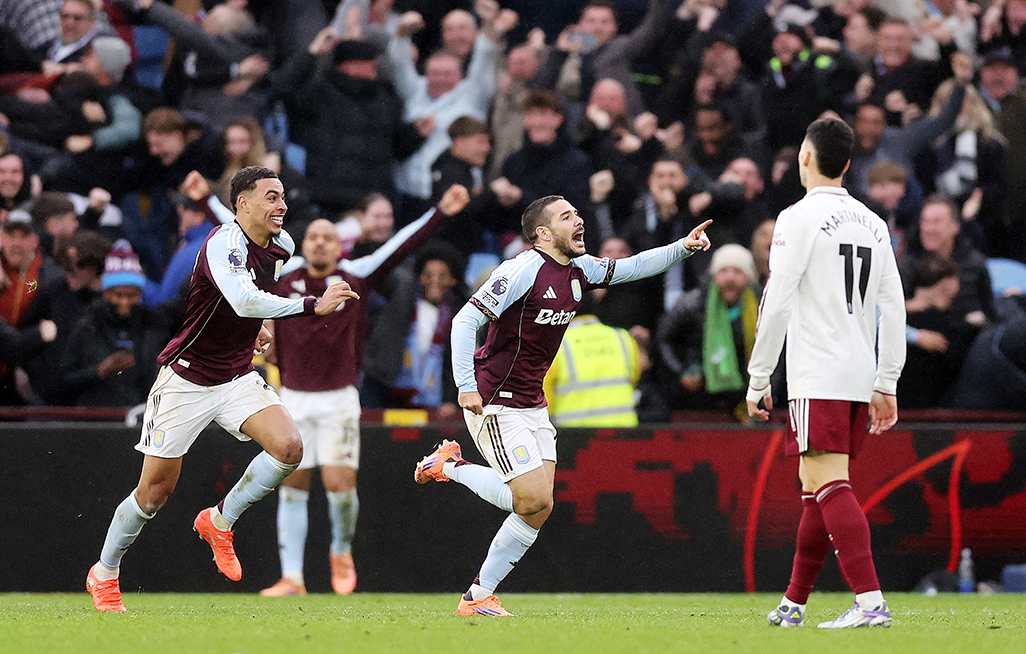 Arteta wants to turn ‘cruel’ loss into motivation ahead of Villa rematch