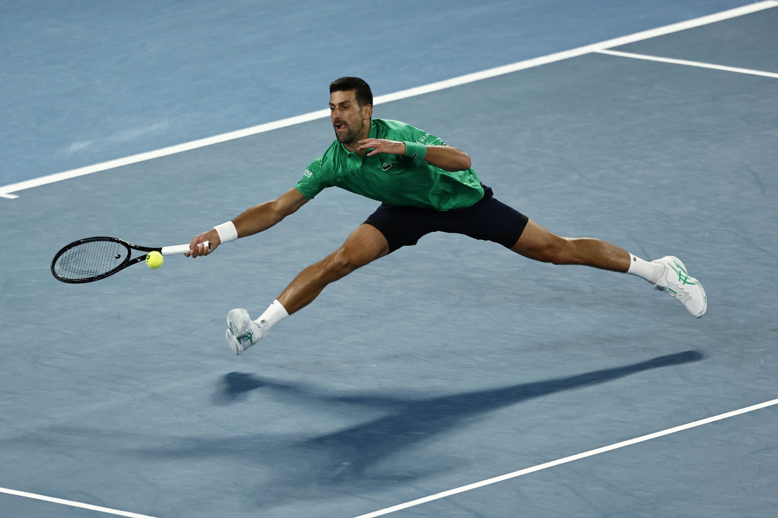 Djokovic reaches 100th Australian Open match win in hunt for 25th Grand Slam
