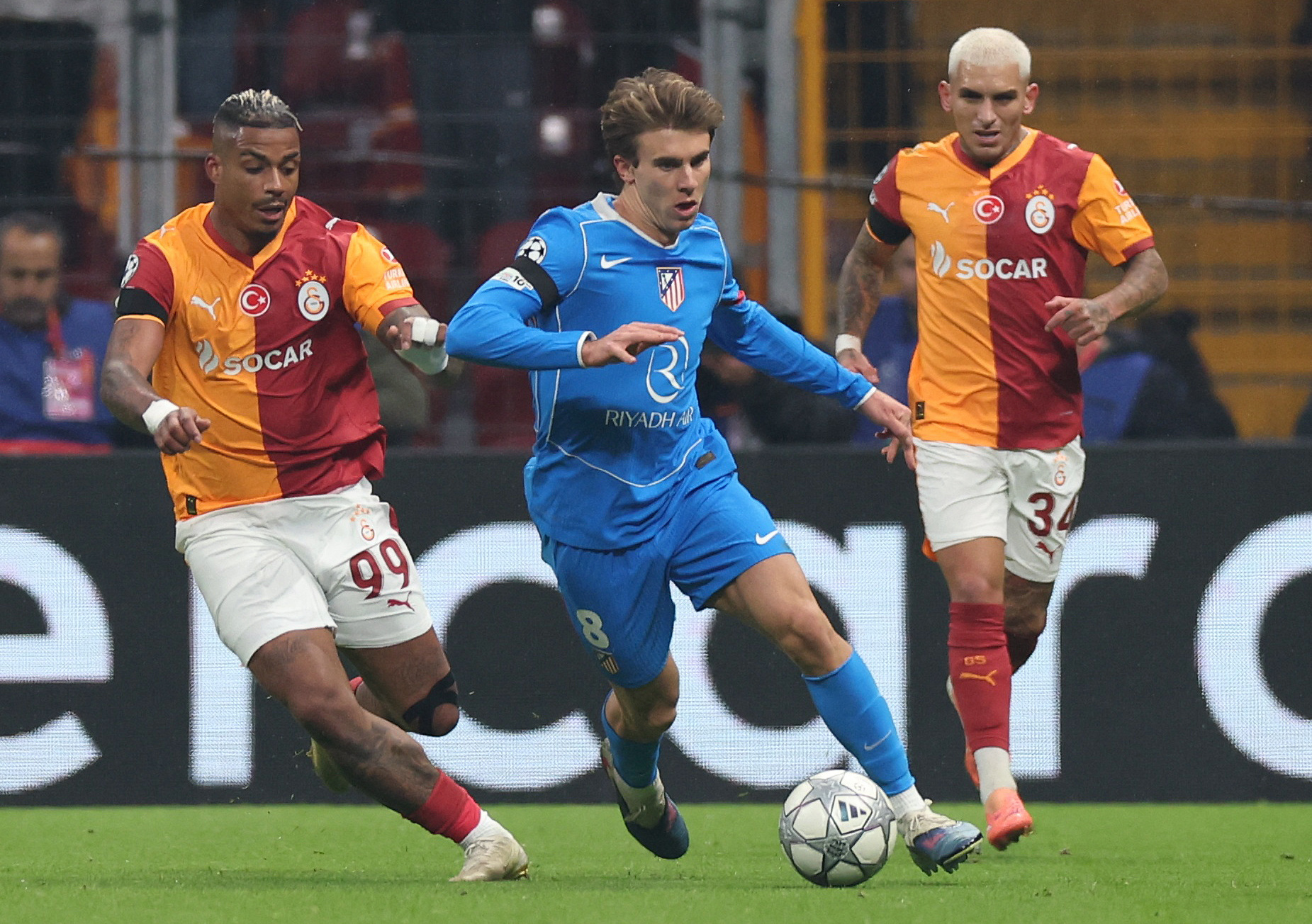 Galatasaray hold Atletico Madrid to 1-1 draw in the Champions League